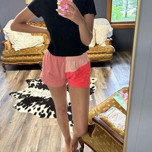 wild fable | patchwork shorts